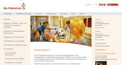 Desktop Screenshot of filderklinik.intensivmedizin-stuttgart.de